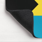 Bahamas-Flagge Mousepad (Ecke)
