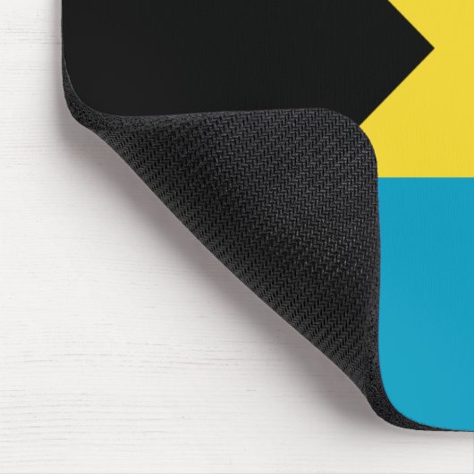 Bahamas-Flagge Mousepad (Ecke)