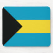 Bahamas-Flagge Mousepad (Vorne)