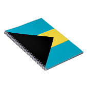 Bahamas-Flagge Notizblock (Rechte Seite)