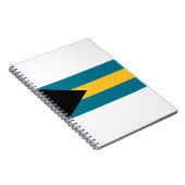 Bahamas-Flagge Notizblock (Rechte Seite)