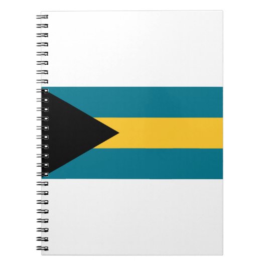 Bahamas-Flagge Notizblock (Vorderseite)
