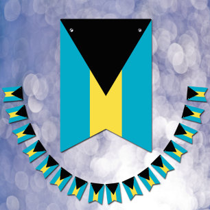 Bahamas-Flagge & Party Bahamas-Banner / Hochzeiten Wimpelkette