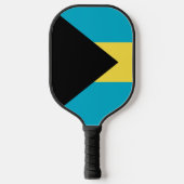 Bahamas-Flagge Pickleball Schläger (Vorderseite)