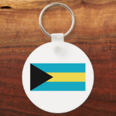 Bahamas-Flagge Schlüsselanhänger (Vorderseite)