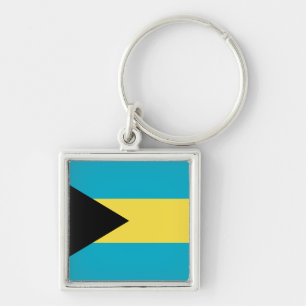 Bahamas-Flagge Schlüsselanhänger