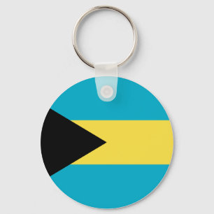 Bahamas-Flagge Schlüsselanhänger