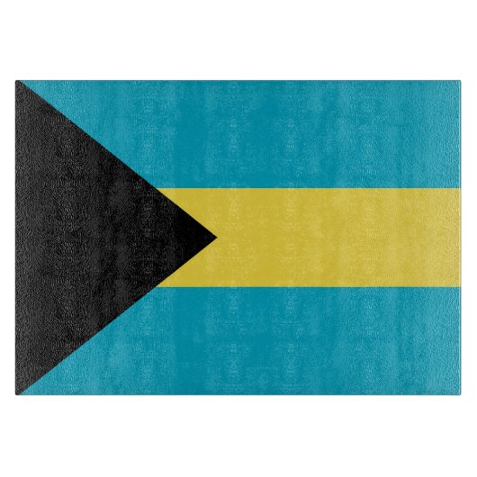 Bahamas-Flagge Schneidebrett (Vorderseite)