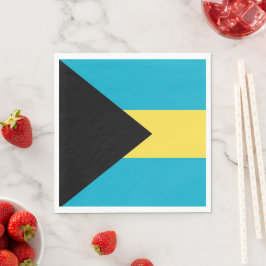 Bahamas-Flagge Serviette