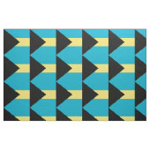 Bahamas-Flagge Stoff (Fat Quarter (45,7 x 55,9 cm))