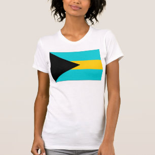 Bahamas-Flagge T-Shirt