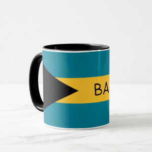 Bahamas-Flagge Tasse