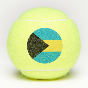 Bahamas-Flagge Tennisbälle