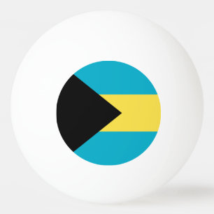 Bahamas-Flagge Tischtennisball