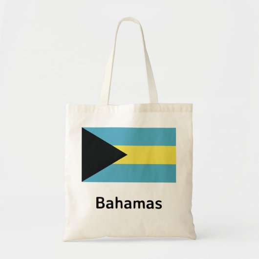 Bahamas-Flagge Tragetasche (Vorne)