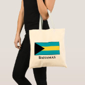 Bahamas-Flagge Tragetasche (Vorderseite (Produkt))