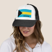 Bahamas-Flagge Truckerkappe (Beispiel)