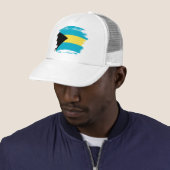 Bahamas-Flagge Truckerkappe (Beispiel)