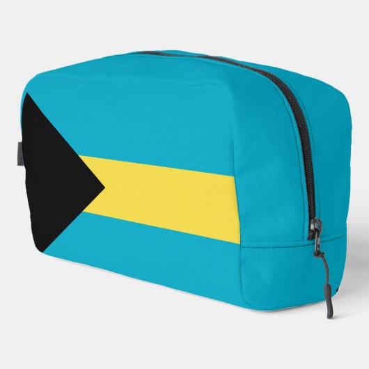 Bahamas-Flagge Waschbeutel (Rechte Ecke)
