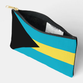 Bahamas-Flagge Zubehörtasche