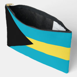 Bahamas-Flagge Zubehörtasche