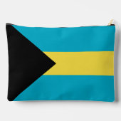 Bahamas-Flagge Zubehörtasche (Rückseite)