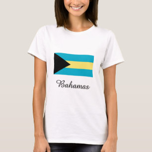 Bahamas-Flaggen-Entwurf T-Shirt