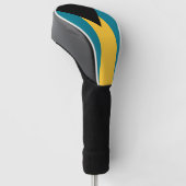 Bahamas Flaggen Golf Head Cover Headcover (angewinkelt)
