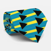 Bahamas-Flaggen-Krawatte Krawatte (Gerollt)