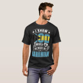 Bahamas Flaggengottesdienst Liebe Me Bahamians T-Shirt (Vorne ganz)