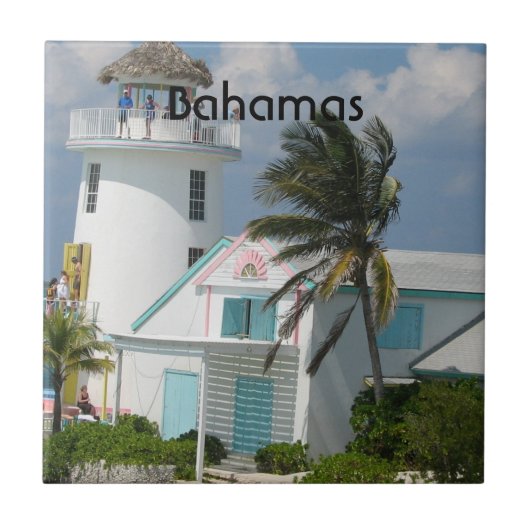 Bahamas Fliese (Vorderseite)