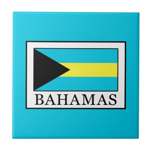 Bahamas Fliese (Vorderseite)