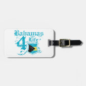 Bahamas für das Leben Gepäckanhänger (Vorderseite horizontal)