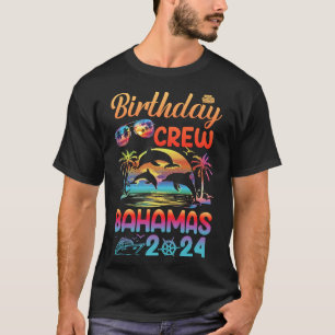 Bahamas Geburtstagsreise Urlaub 2024 Matching Grou T-Shirt