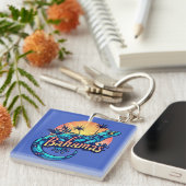 Bahamas Gecko Caribbean Schlüsselanhänger (Vorderseite rechts)