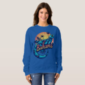 Bahamas Gecko Caribbean Sweatshirt (Vorne ganz)