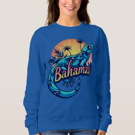 Bahamas Gecko Caribbean Sweatshirt