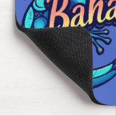 Bahamas Gecko Karibik Mousepad (Ecke)