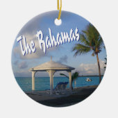 Bahamas-Gedenken Keramik Ornament (Vorne)