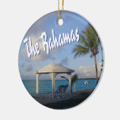 Bahamas-Gedenken Keramik Ornament (Links)
