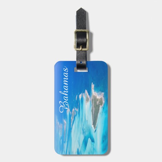 Bahamas Gepäckanhänger (Vorderseite vertikal)