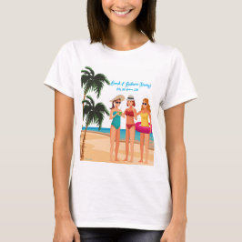 Bahamas Girls Trip Junggeselinnen-Abschied Urlaub T-Shirt