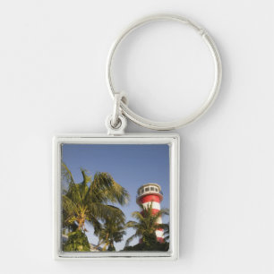Bahamas, Grand Bahama Island, Freeport, Szene Schlüsselanhänger