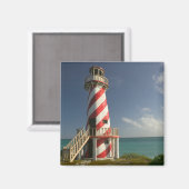 BAHAMAS, Grand Bahama Island, Ostseite: Stadt Magnet (Vorderseite/Rückseite)