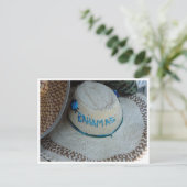 Bahamas Grenze Postkarte (Stehend Vorderseite)