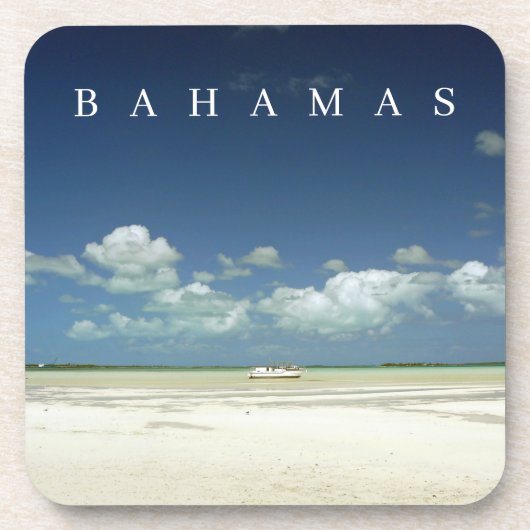 Bahamas Hafen Untersetzer (Vorderseite)