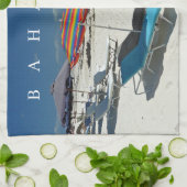 Bahamas Harbour Island Geschirrtuch (Gefaltet)