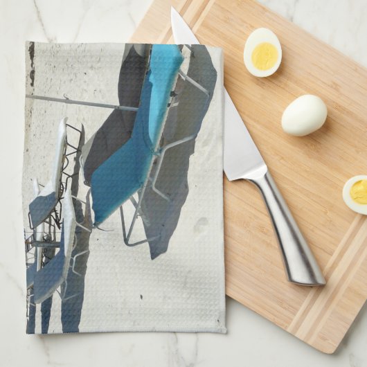 Bahamas Harbour Island Geschirrtuch (Viertel Falte)