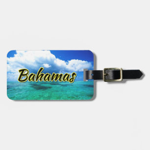 Bahamas Himmel Gepäckanhänger