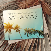 Bahamas Hochzeit in Urlaubsort Tropical Save the D